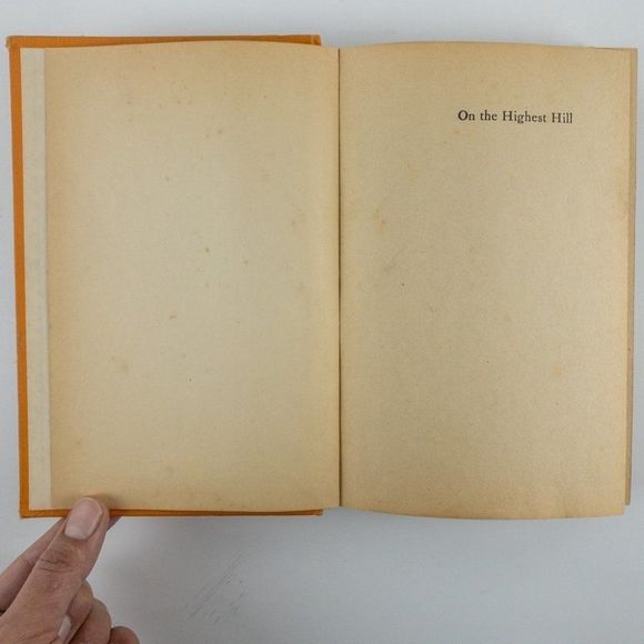 2/$50 - 1929 On The Highest Hill by H. M. Stephenson World War Fiction - Picture 3 of 12